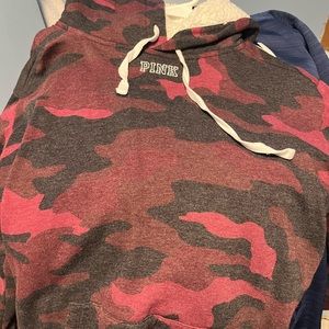 Victoria’s Secret pink camo hoodie